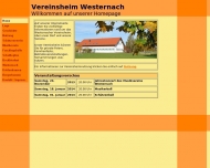 Bild Vereinsheim Westernach