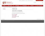 Bild Deutsche Gesellschaft fr Internationale Zusammenarbeit (GIZ) GmbH