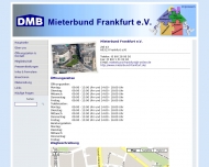 Website Mieterbund Frankfurt