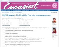 Website Katholischer Deutscher Frauenbund
