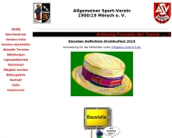 Bild Allgemeiner Sportverein Mrsch 1900/19 e.V.