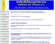 Bild Volksbildungsverein Hofheim am Taunus