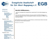 Bild Evangelische Gesellschaft für Ost-West-Begegnung e.V. (EGB)