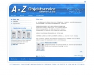 Website A-Z Objektservice