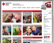 Website Deutsches Rotes Kreuz Kreisverband Östliche Altmark