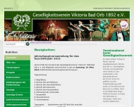 Bild Geselligkeitsverein Viktoria Bad Orb e.V.