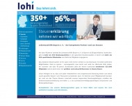 Website Lohnsteuerhilfe Bayern