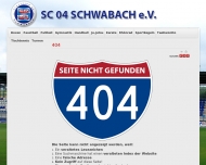 Website SC 04 Schwabach