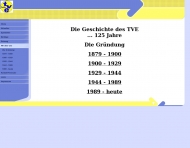 Website Turn-Verein-Ehrenfeld von 1879