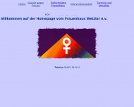 Bild Beratungs- und Interventionsstelle des Frauenhauses Wetzlar e.V. Soziale Einrichtung