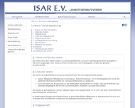 Website LOHNSTEUERHILFEVEREIN ISAR