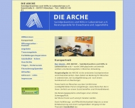 Website Die ARCHE - Suizidprävention und Hilfe in Lebenskrisen