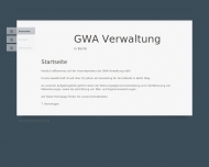 Bild GWA Gesellschaft fr Wartung und Verwaltung von Gebuden mit beschr. Haft.