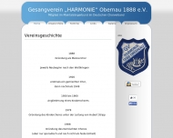 Bild Gesangsverein Harmonie Obernau 1888 ev