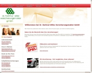 Website Wilke Hartmut Dr. Versicherungsmakler