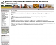 Bild Medizinischer Dienst der Krankenversicherung M/V