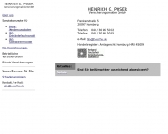 Bild Heinrich G. Poser Versicherungsmakler GmbH