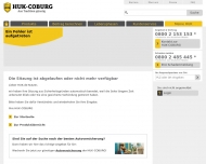Website HUK Coburg Versicherungen, Bausparen, Vertrauensmann Frank Nitzsche Versicherungsagentur