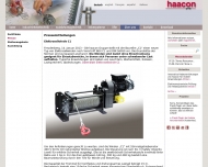 Website HETEK Hebetechnik