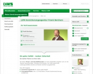 Bild Webseite Borchers Frank LVM-Versicherungen Westerode