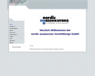 Website NOA Nordic Assekuranz Vermittlung