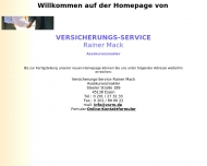 Bild Versicherungs-Service Rainer Mack Gesellschaft mit beschrnkter Haftung