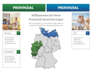 Website Provinzial Versicherungen