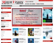 Bild Webseite Movie Vision Videothek Westerode