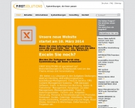Software L?sungen von FIRST SOLUTIONS aus Ludwigsburg