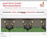 Bild Josef Strick Gesellschaft mit beschrnkter Haftung, Wachsfackelfabrikation