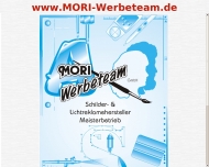 Bild MORI Werbeteam GmbH Werbetechnik Schilder und Lichtreklame