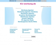 Website KIV Werbung Agentur für DTP u. visuelle Kommunikation