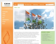Website GEVA Gesellschaft f�r Einkauf, Verkaufsf�rderung und Absatz von G�tern