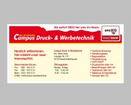 Bild Campus Werbung