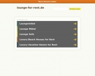 Bild LOUNGE for rent Service GmbH