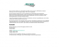 Bild Becker Werkzeug- und Vorrichtungsbau GmbH & Co. KG