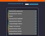 Bild Reif Baumaschinenhandel u. Kundendienst