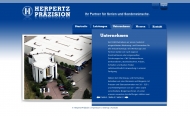 Website B. Herpertz Verwaltungsgesellschaft