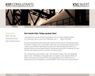 KSP CONSULTANTS Steuerberater KSG Audit Wirtschaftspr?fer Berlin Philosophie