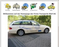 Bild Wolf Transporte UG Funkmietwagenbetrieb