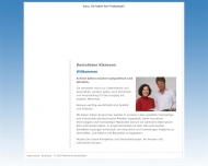 Website Kleimann Rainer Dentallabor