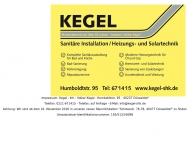 Bild Kegel Inhaber Volker Kegel Sanitre Installation, Heizungstechnik e.K.