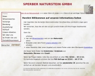 Bild  Sperber Naturstein