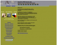 Bild Wahle Druck & Beschriftungen