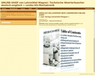 Bild Lehrmittel-Wagner-Lernsoftware englisch Wrterbuch Mechatroniker-bersetzungen-Fachbegriffe-Vokabeln