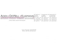 Bild JUDr. Olaf Aden, Rechtsanwalt, Fachanwalt fr Arbeitsrecht