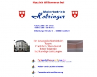 Website Malermeister Holzinger