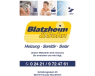 Bild Blatzheim Mathias & Sohn GmbH Heizungs-Lftungs-Klima- u. sanitre Installation