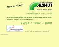 Website ALSHUT MALER-MEISTER