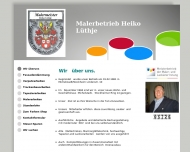 Website Heiko Lüthje Malerbetrieb